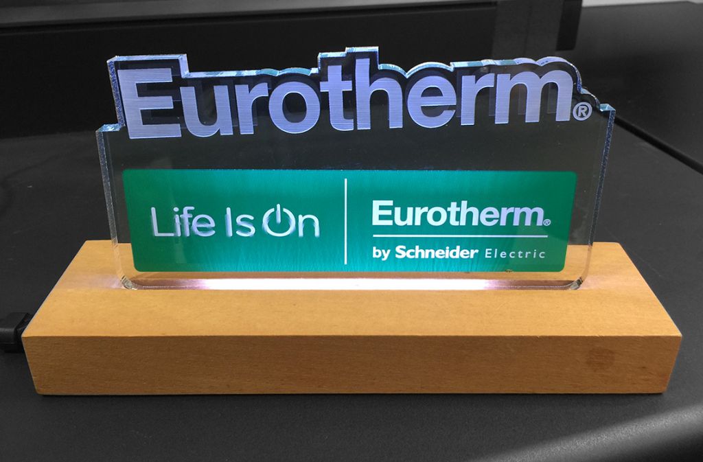 Gravure plexi – Eurotherm