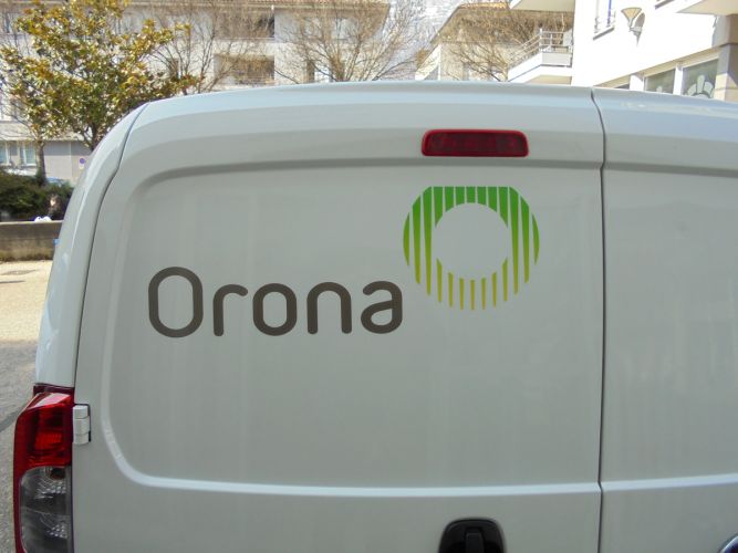 Marquage véhicule Orona